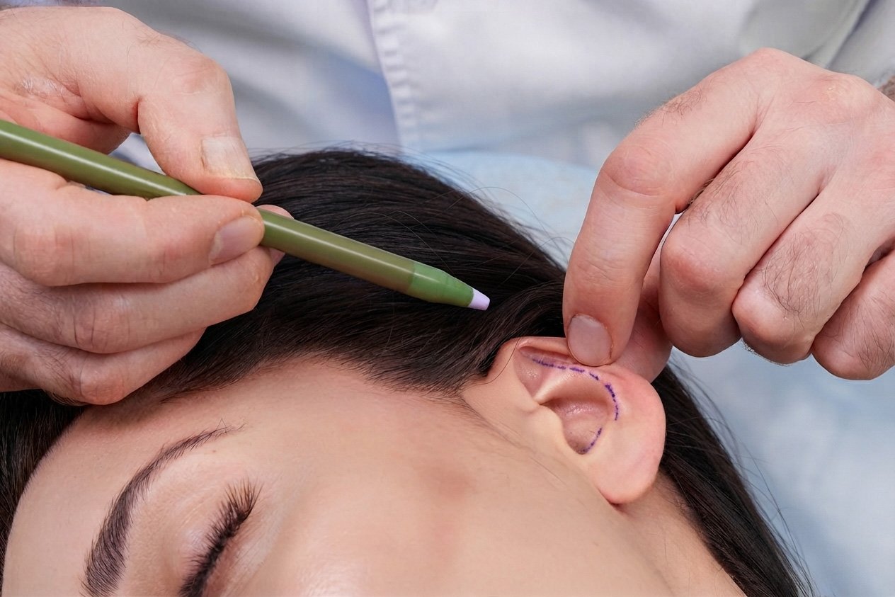 cirugia de las orejas, otoplastia