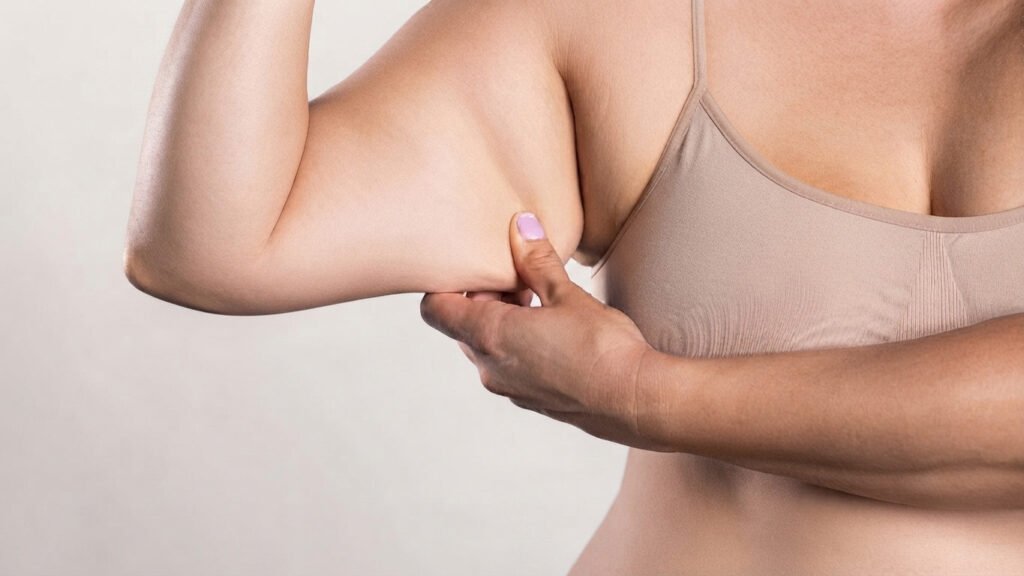 flacidez en el brazo