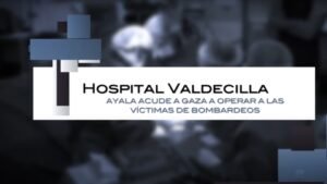 El Dr. Ayala opera en gaza a las víctimas de bombardeos