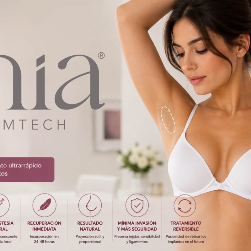 Mia Femtech, la cirugía de aumento de pecho de 15 minutos