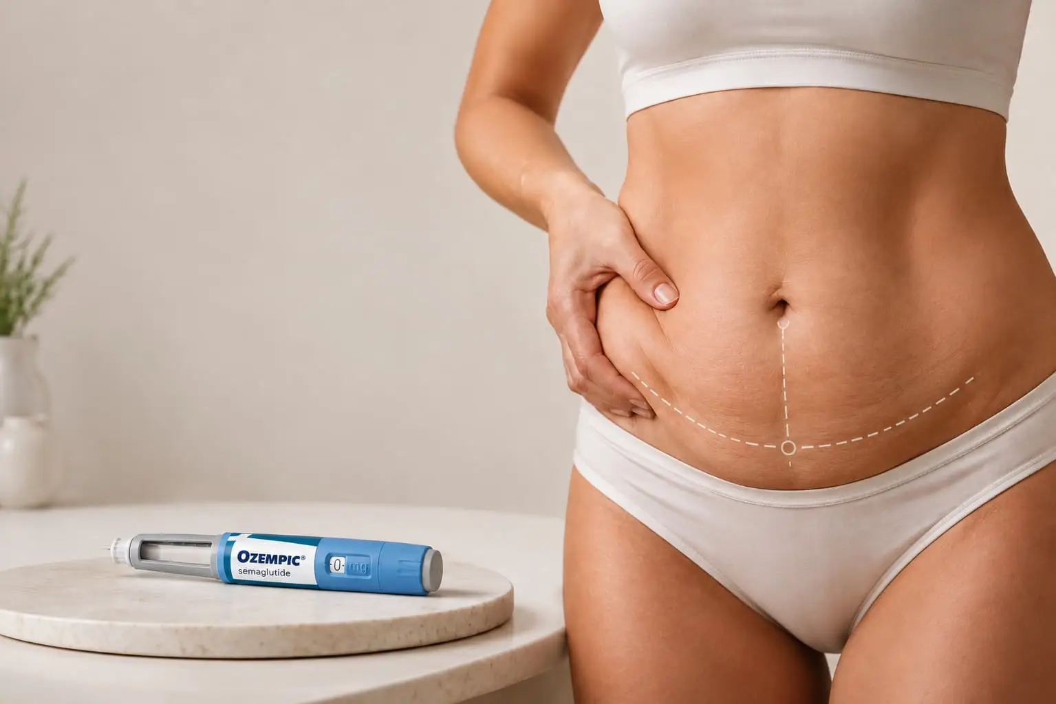 Ozempic y abdominoplastia