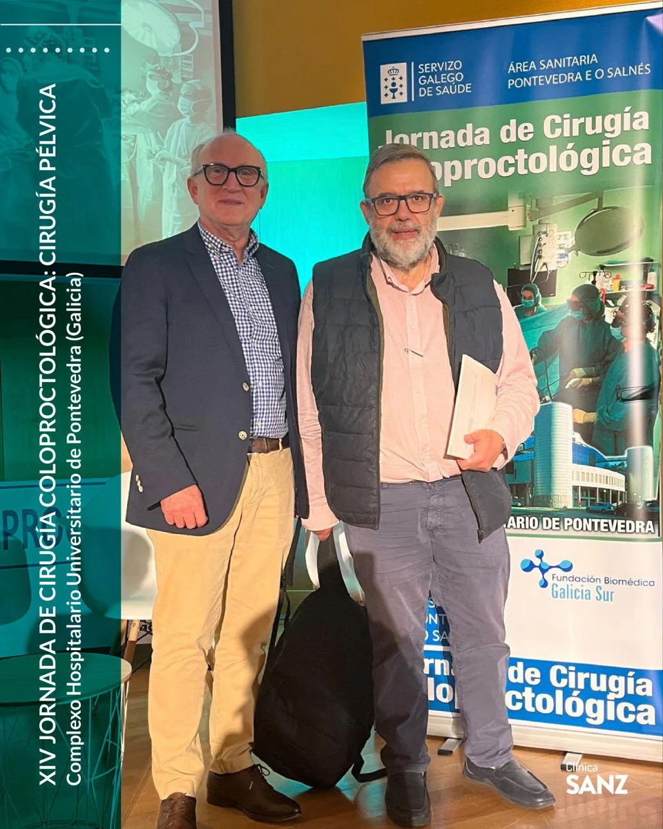 El Dr. Sanz aborda la reconstrucción perineal en las jornadas de Pontevedra — fotografía 1