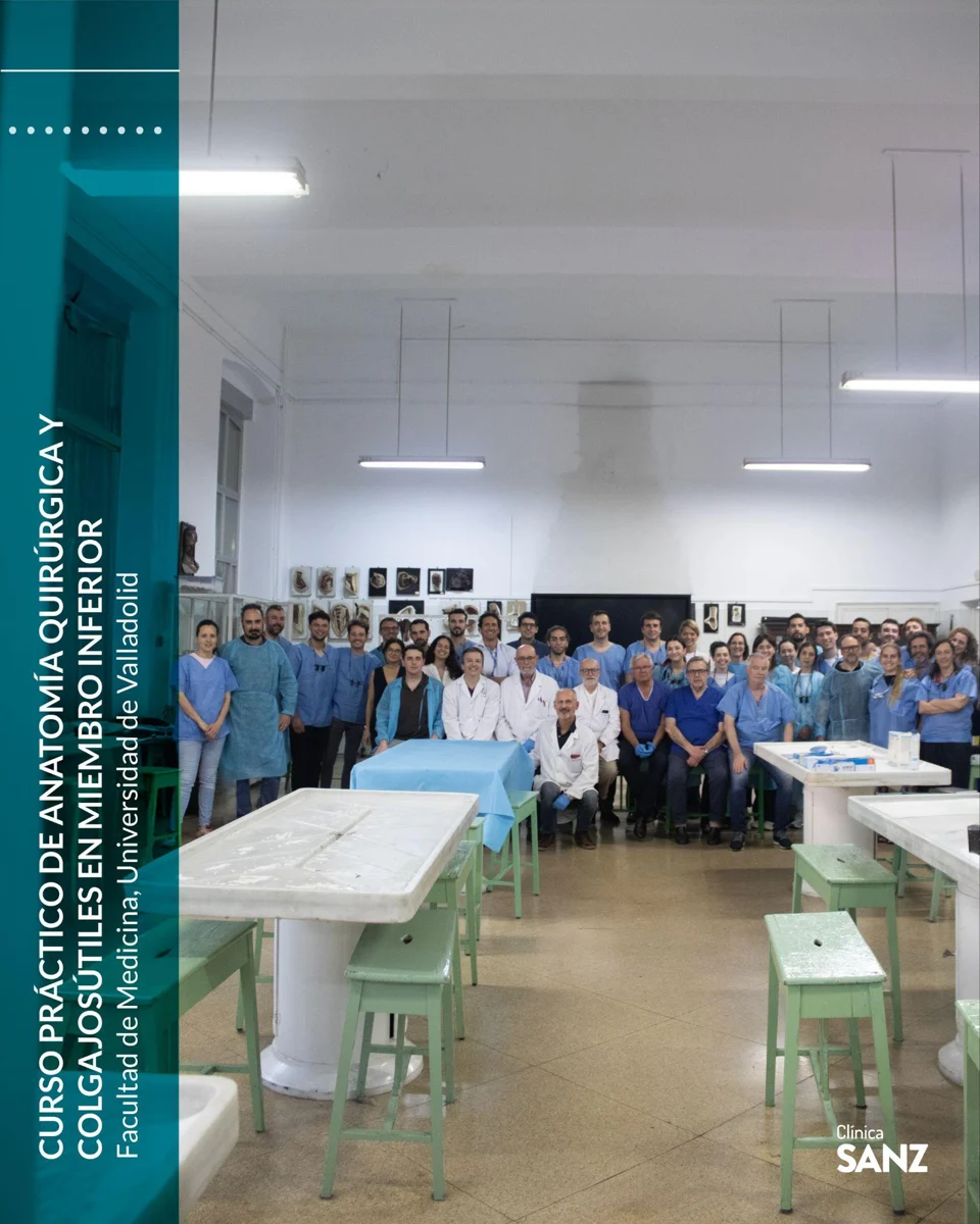 El Dr. Sanz organiza en Valladolid un curso de anatomía quirúrgica y colgajos — fotografía 1