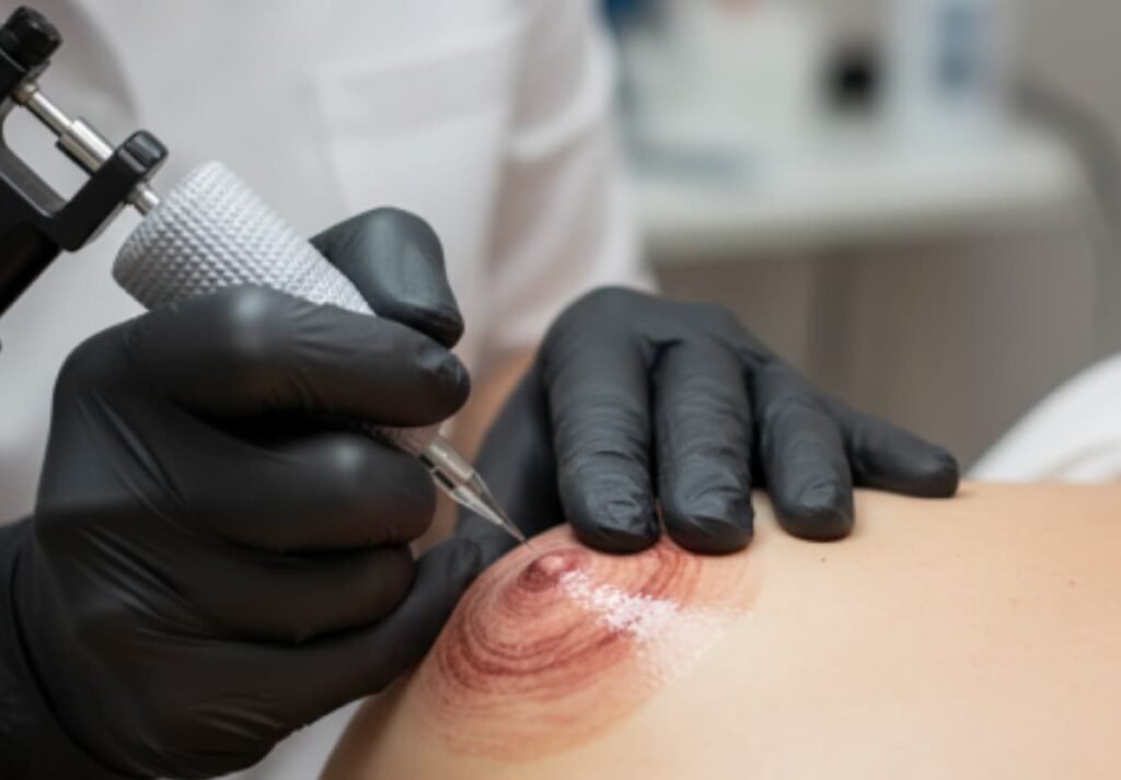 Micropigmentación areolar