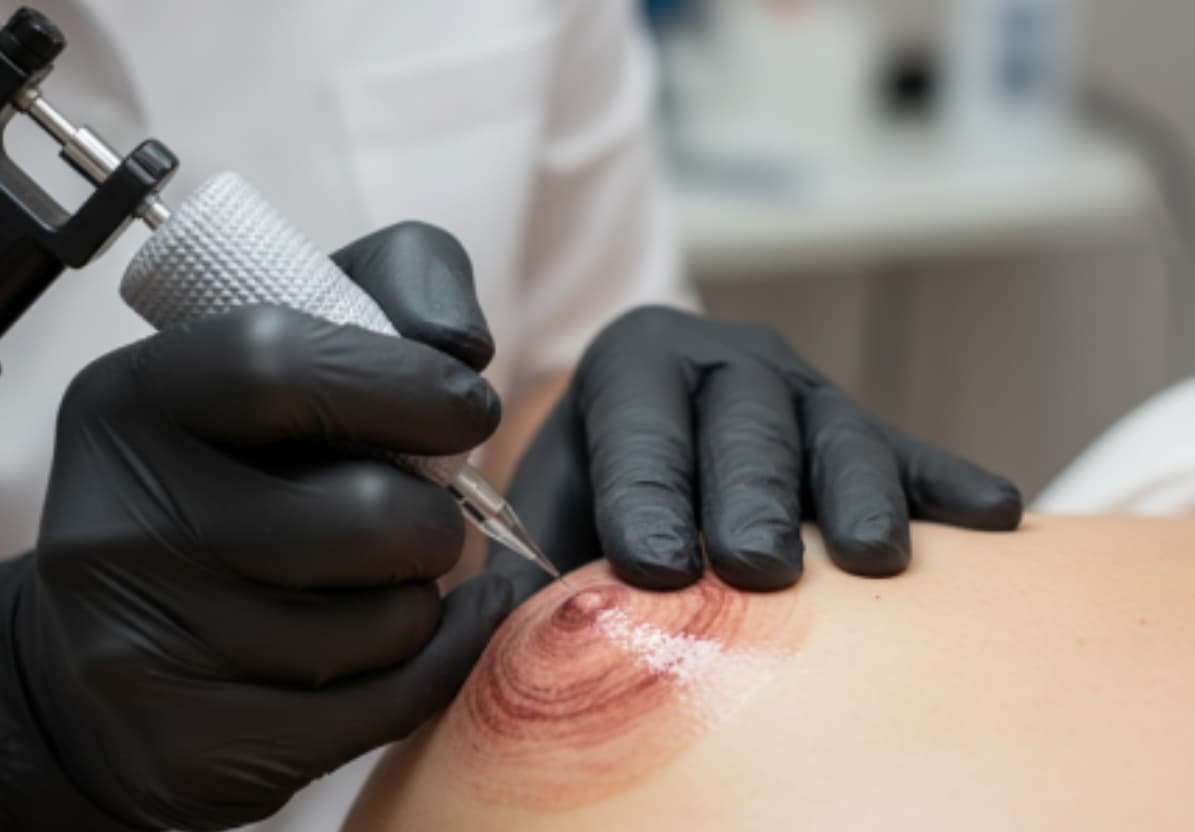 Micropigmentación areolar