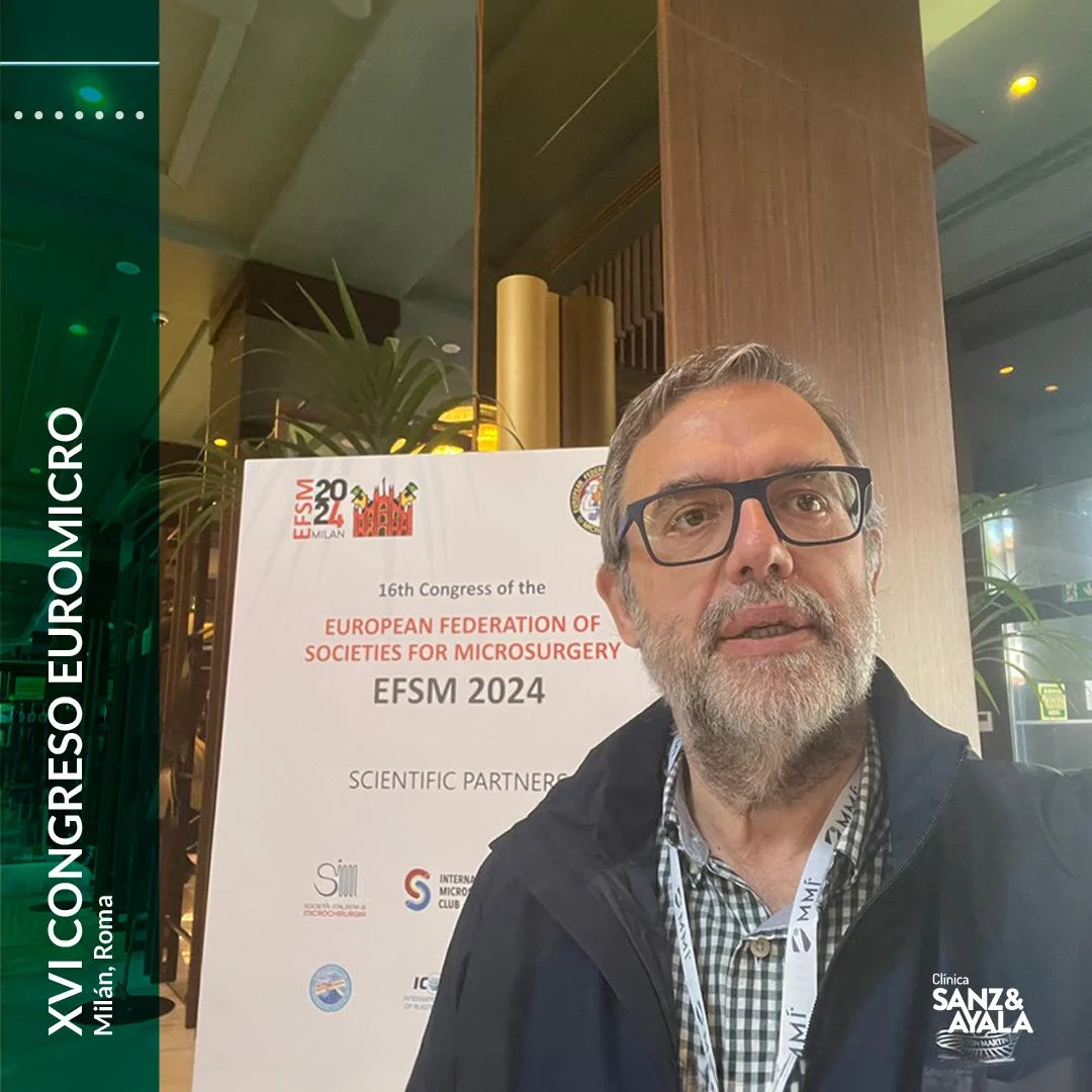 El Dr. Sanz participa en el Congreso Europeo de Microcirugía en Milán — fotografía 1