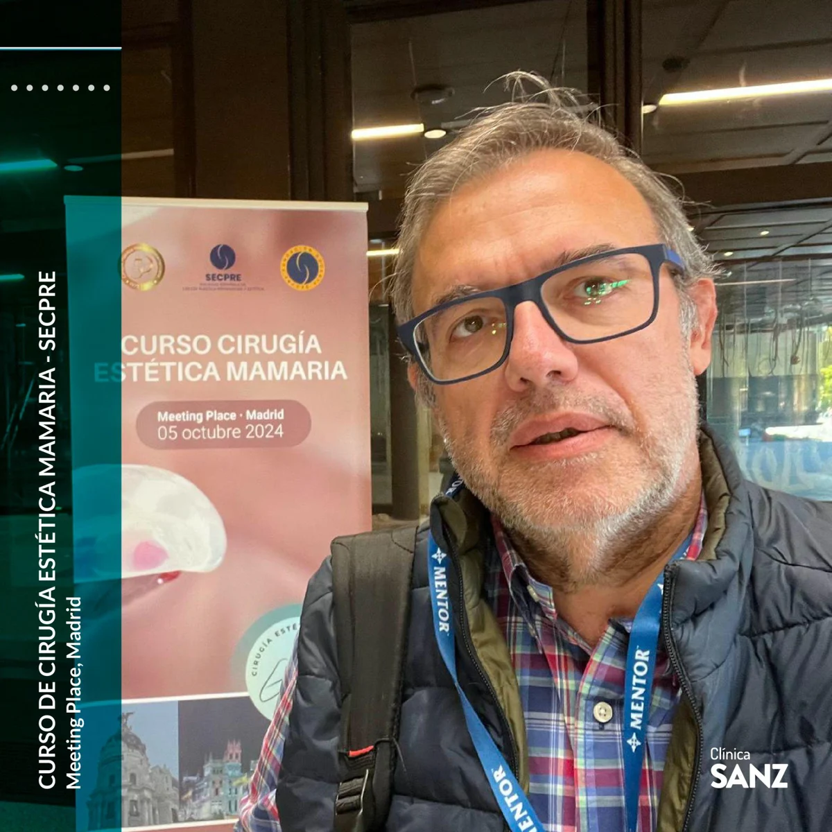 Clínica Dr. Sanz en el curso de estética mamaria de la SECPRE — fotografía 1