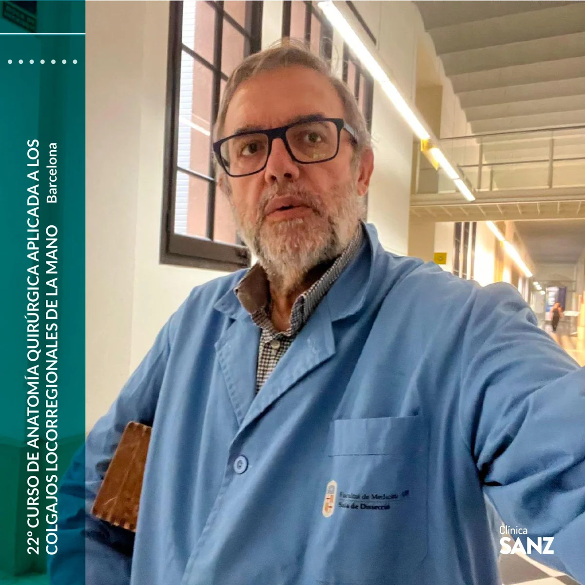 El Dr. Sanz en el 22.º Curso de Anatomía Quirúrgica de la Mano — fotografía 1
